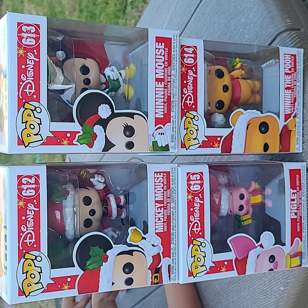POP! Christmas Disney set of 4